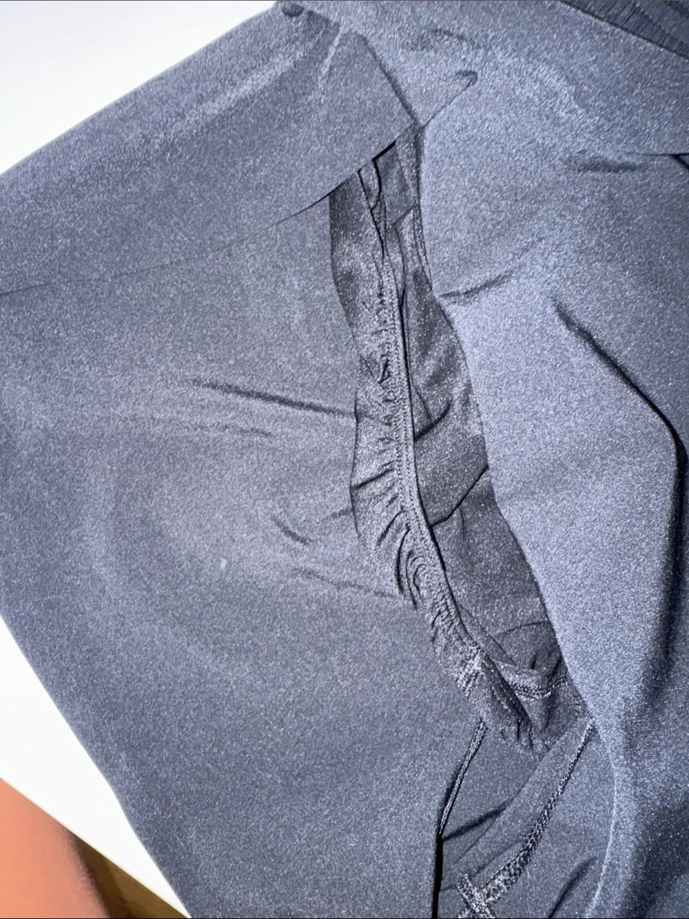 YPB ABERCROMBIE WOMENS BLACK RUNNING SHORTS SIZE MEDIUM NWOT